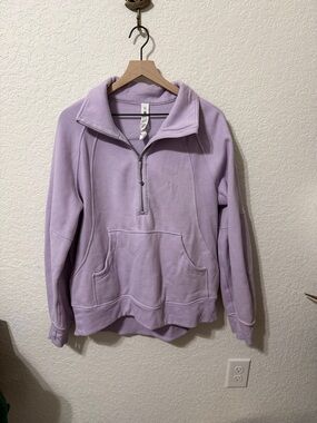 lululemon athletica Lavender Half-Zip Pullover